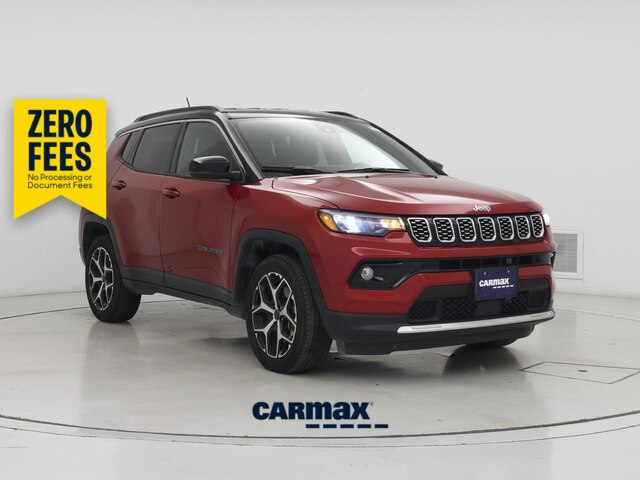 Red 2025 Jeep Compass SUV / Crossover Four-Wheel Drive Automatic