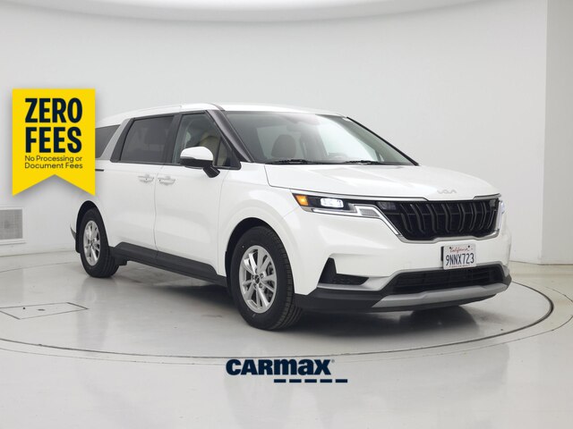 White 2024 Kia Carnival Minivan Front-Wheel Drive Automatic