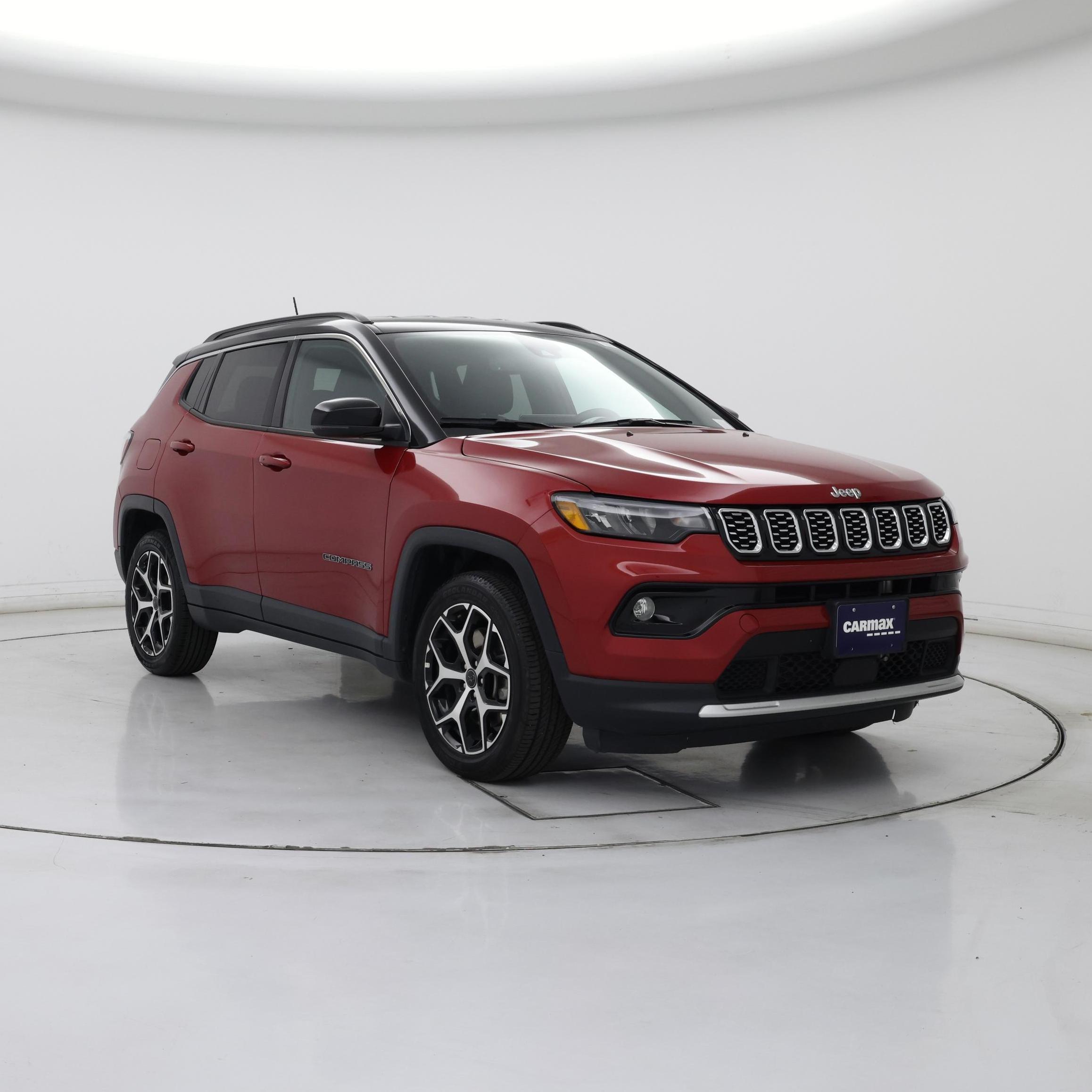 Red 2025 Jeep Compass SUV / Crossover Four-Wheel Drive Automatic
