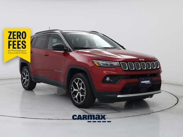 Red 2025 Jeep Compass SUV / Crossover Four-Wheel Drive Automatic