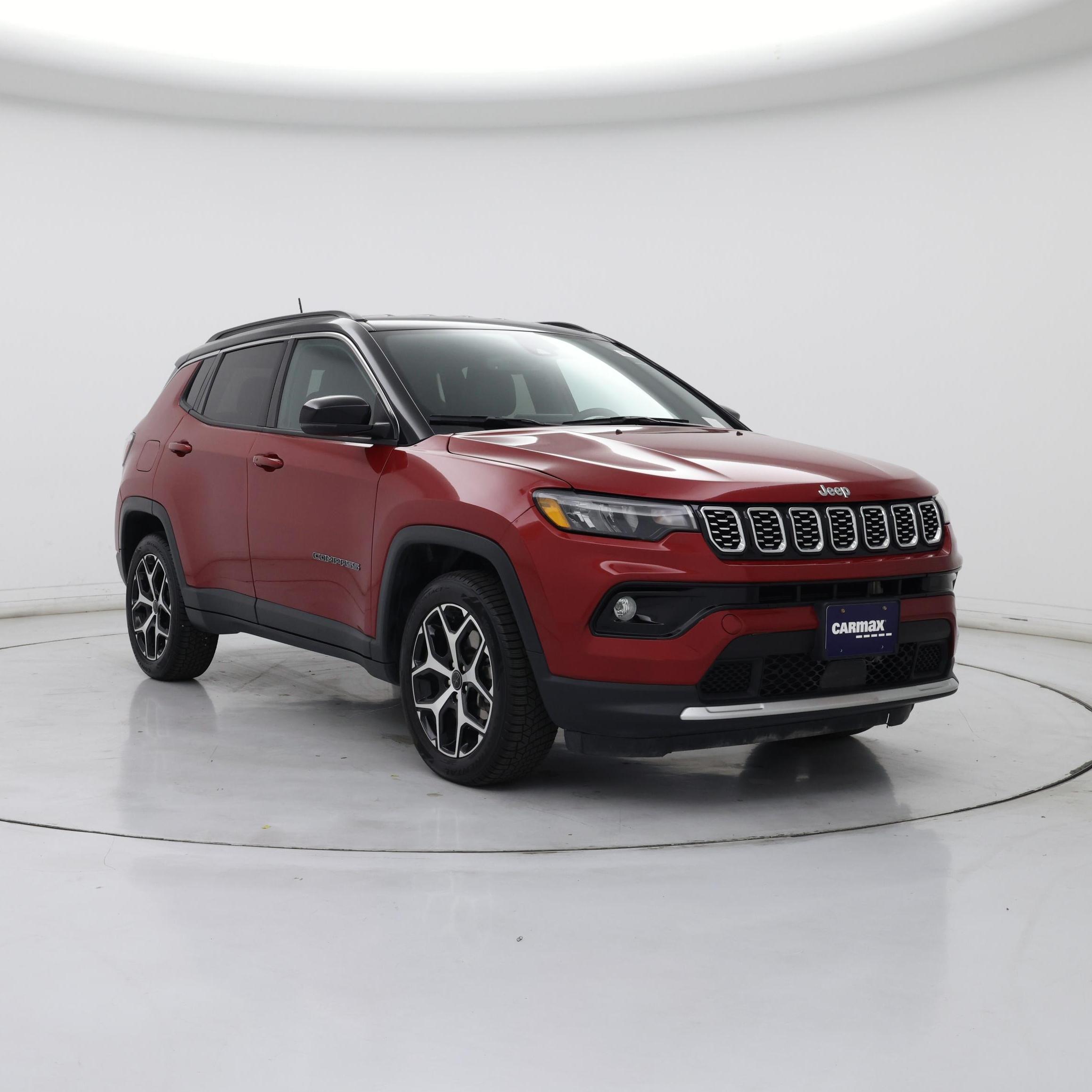 Red 2025 Jeep Compass SUV / Crossover Four-Wheel Drive Automatic