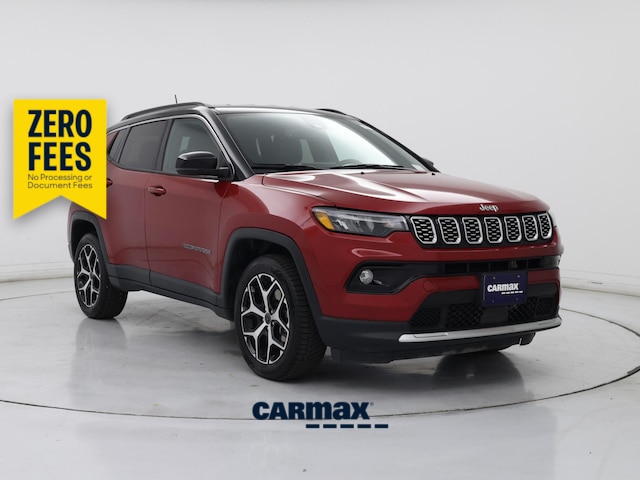 Red 2025 Jeep Compass SUV / Crossover Four-Wheel Drive Automatic