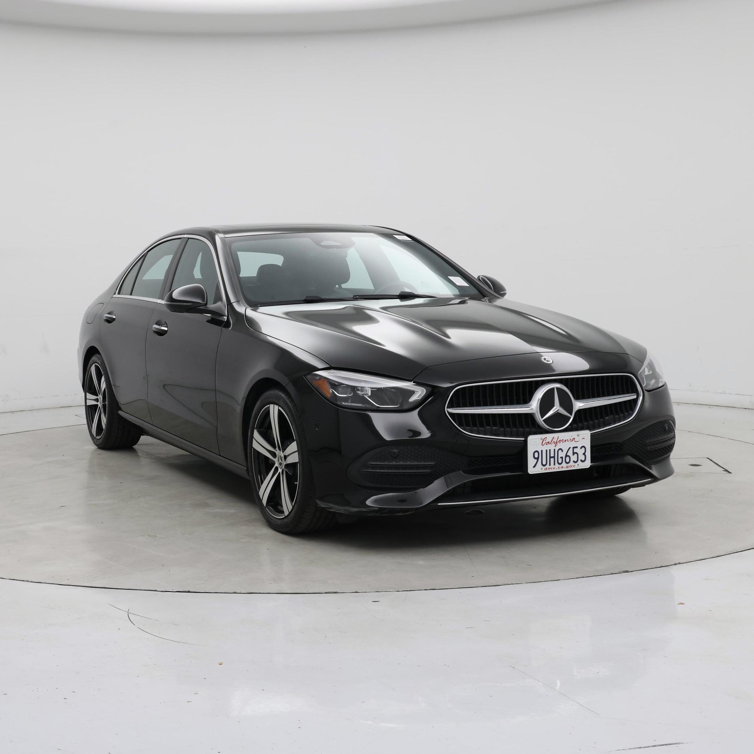 Black 2025 Mercedes-Benz C-Class Sedan All-Wheel Drive Automatic