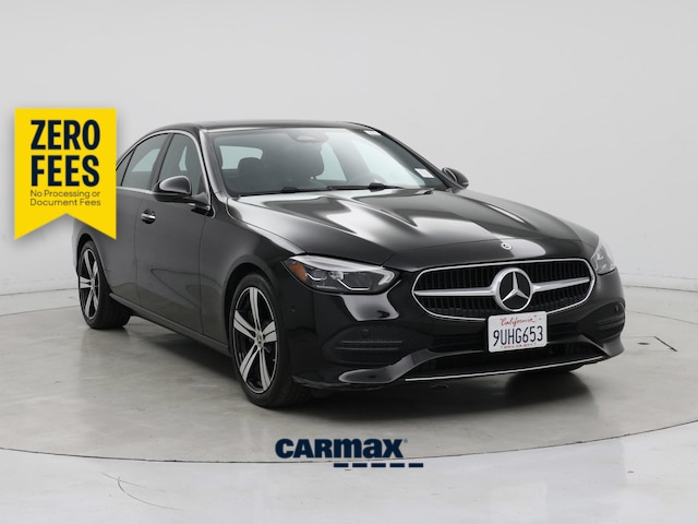 Black 2025 Mercedes-Benz C-Class Sedan All-Wheel Drive Automatic