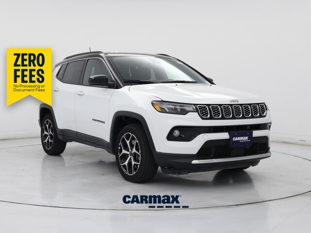 White 2025 Jeep Compass SUV / Crossover Four-Wheel Drive Automatic
