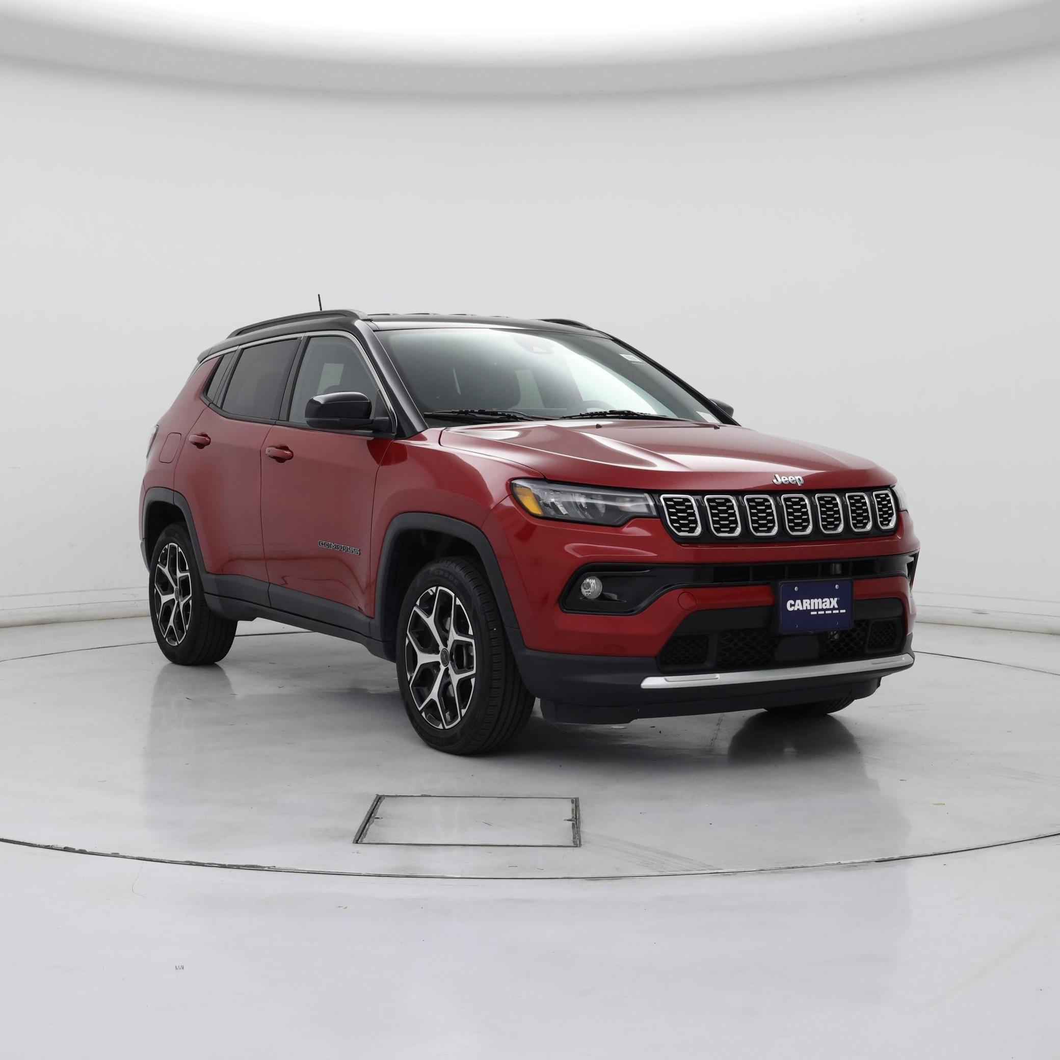 Red 2025 Jeep Compass SUV / Crossover Four-Wheel Drive Automatic