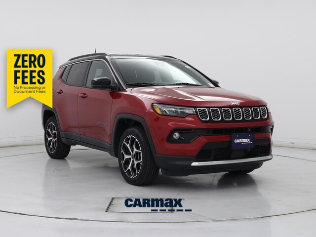 Red 2025 Jeep Compass SUV / Crossover Four-Wheel Drive Automatic