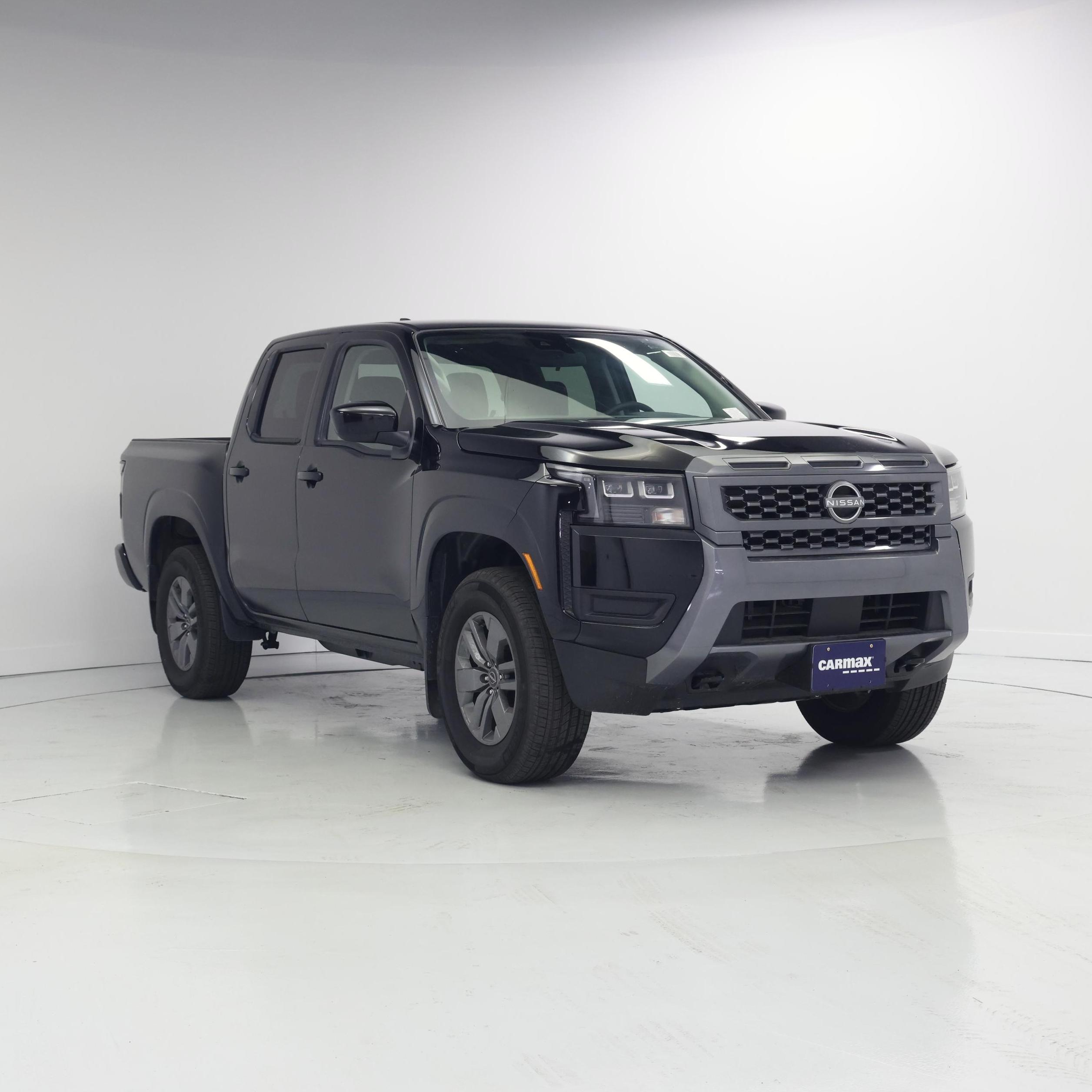 Black 2026 Nissan Frontier Pickup Truck Four-Wheel Drive Automatic