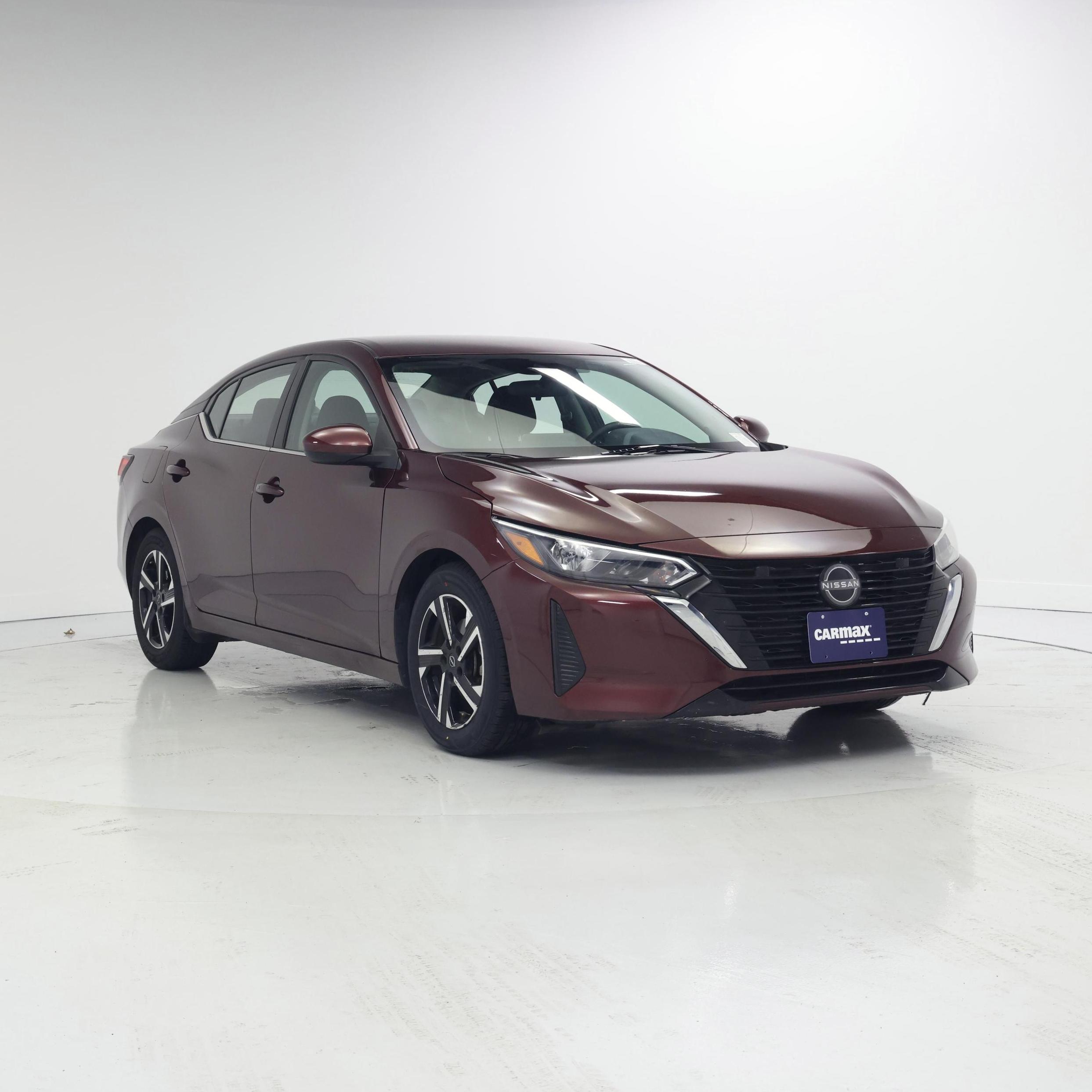Red 2024 Nissan Sentra Sedan Front-Wheel Drive Automatic