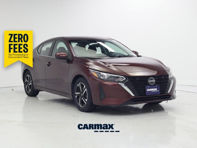 Red 2024 Nissan Sentra Sedan Front-Wheel Drive Automatic
