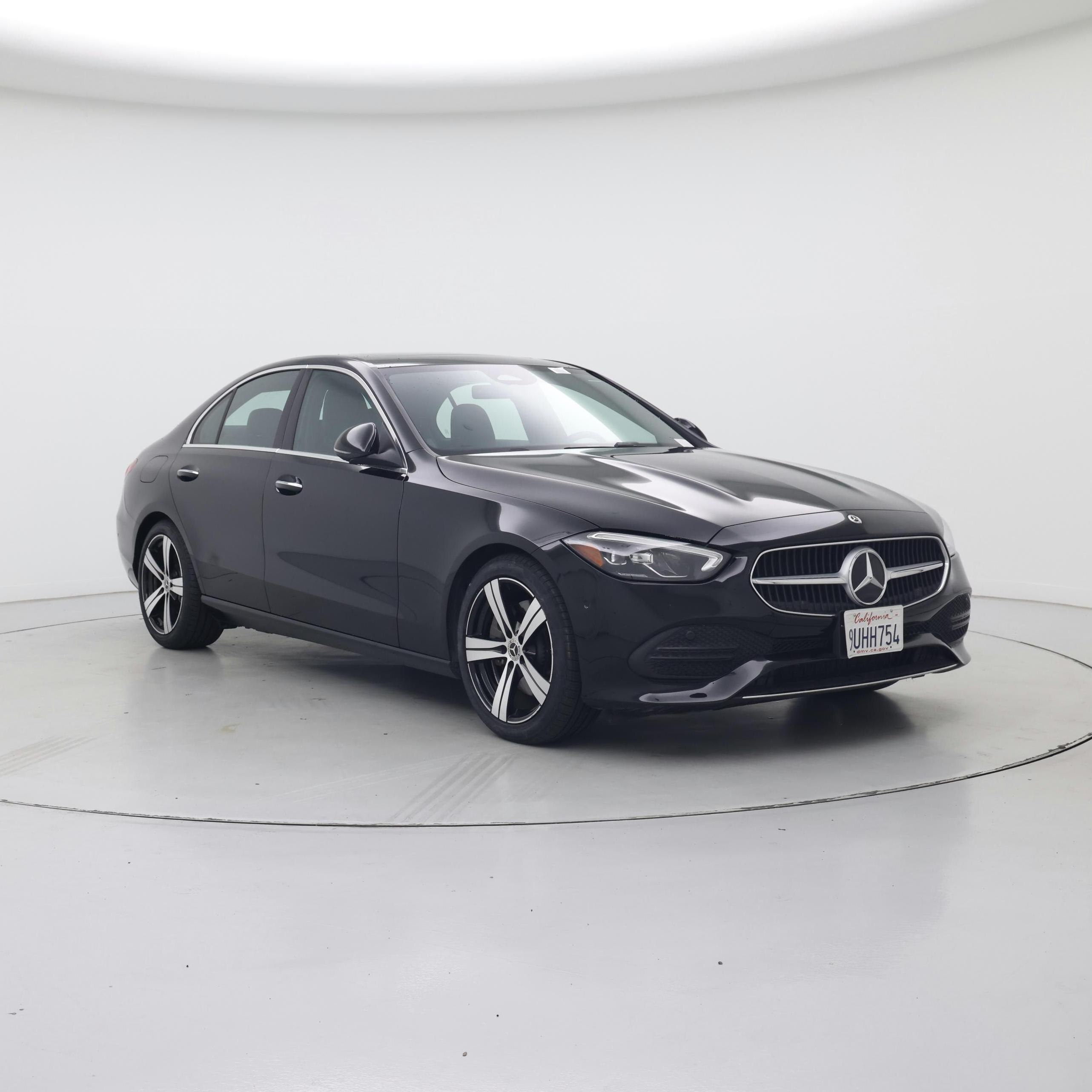 Black 2025 Mercedes-Benz C-Class Sedan All-Wheel Drive Automatic