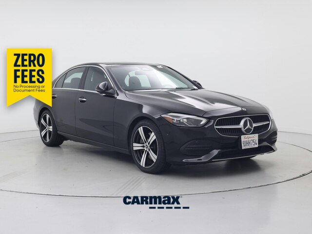 Black 2025 Mercedes-Benz C-Class Sedan All-Wheel Drive Automatic