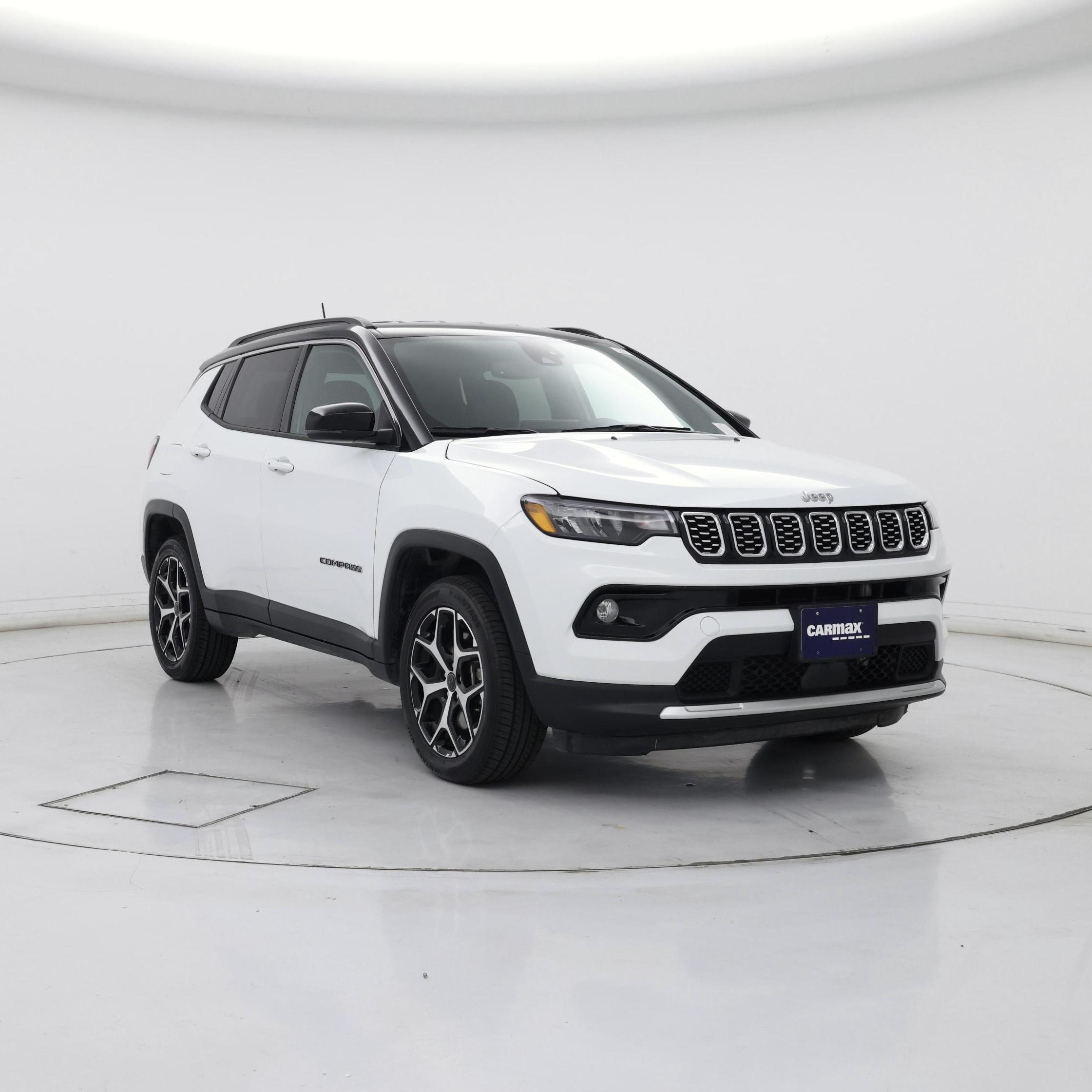 White 2025 Jeep Compass SUV / Crossover Four-Wheel Drive Automatic