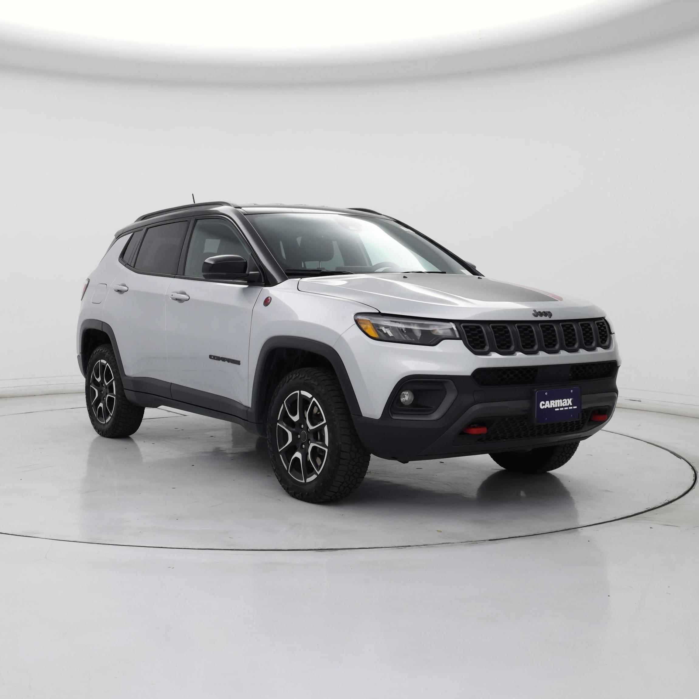 Silver 2025 Jeep Compass SUV / Crossover Four-Wheel Drive Automatic