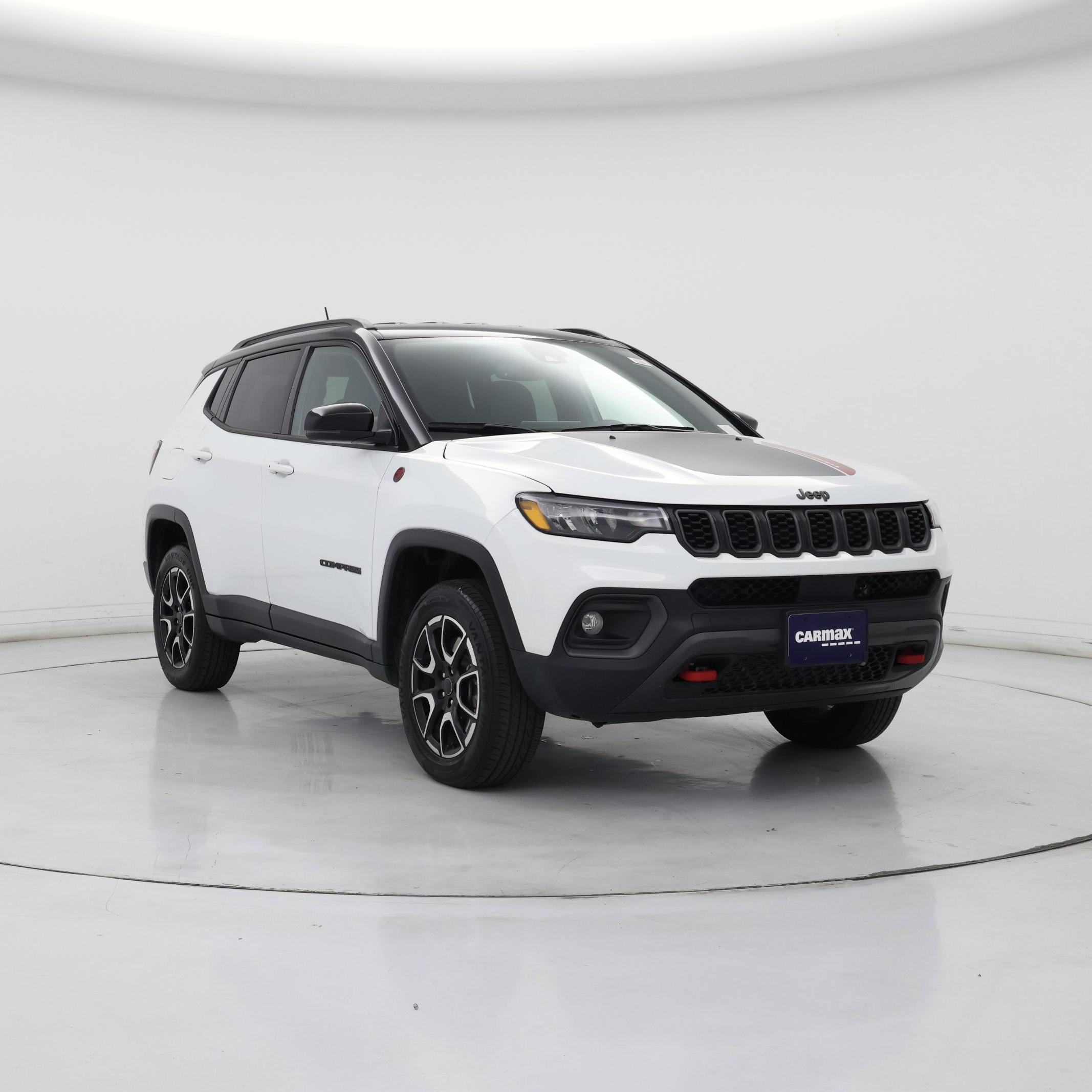 White 2025 Jeep Compass SUV / Crossover Four-Wheel Drive Automatic