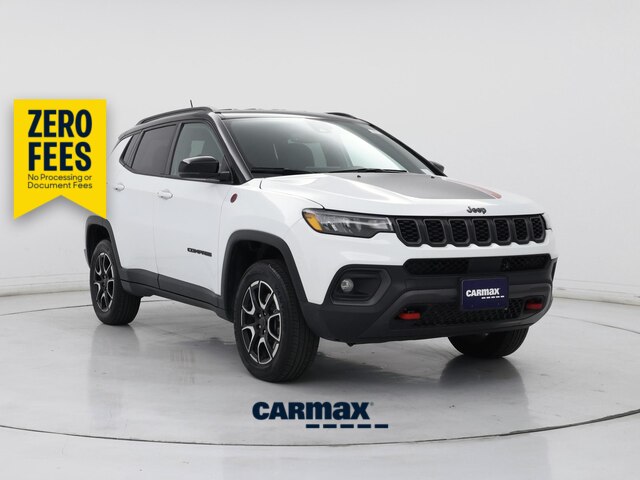 White 2025 Jeep Compass SUV / Crossover Four-Wheel Drive Automatic
