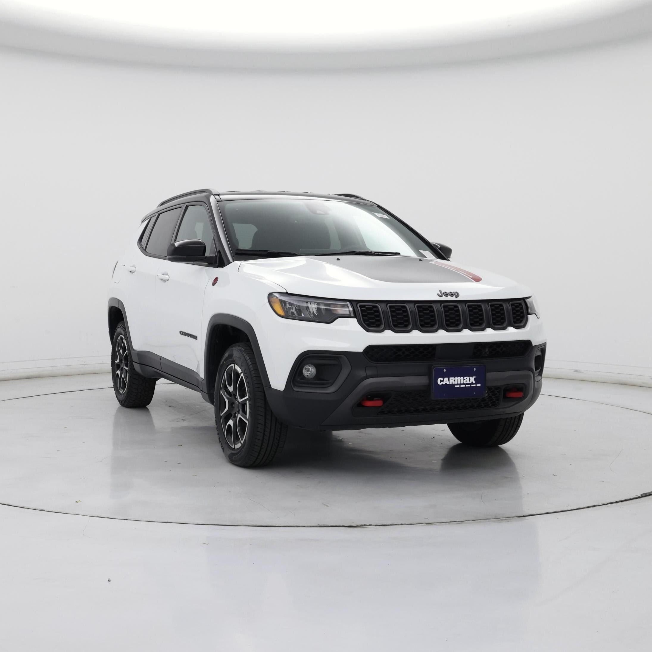 White 2025 Jeep Compass SUV / Crossover Four-Wheel Drive Automatic