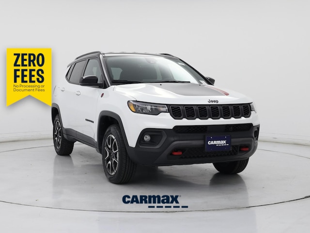 White 2025 Jeep Compass SUV / Crossover Four-Wheel Drive Automatic