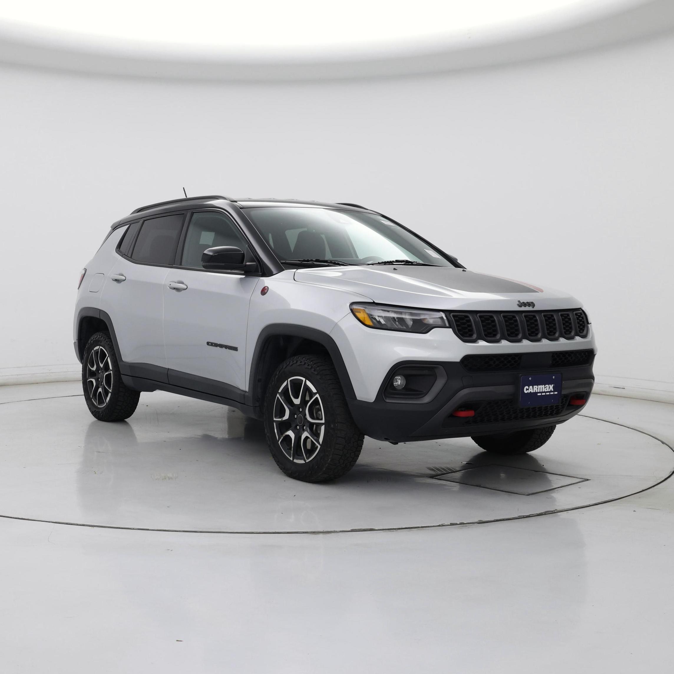 Silver 2025 Jeep Compass SUV / Crossover Four-Wheel Drive Automatic