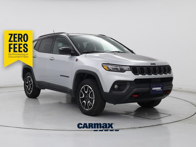 Silver 2025 Jeep Compass SUV / Crossover Four-Wheel Drive Automatic