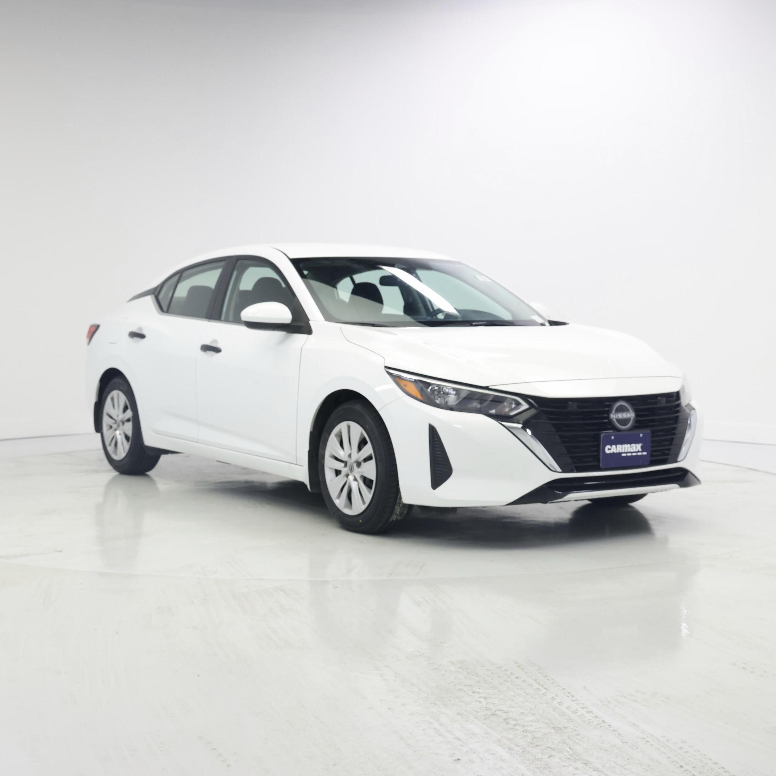 White 2025 Nissan Sentra Sedan Front-Wheel Drive Automatic