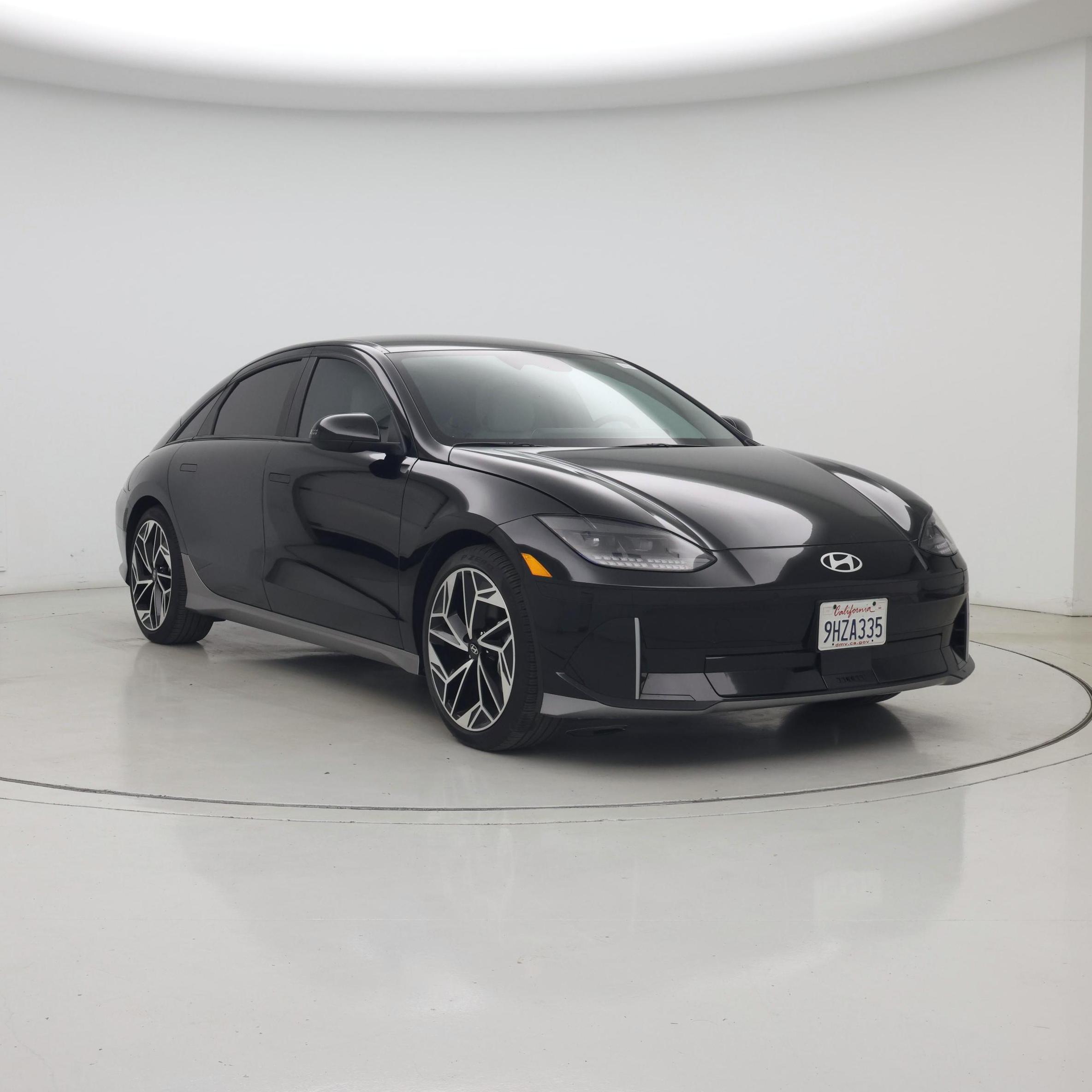 Black 2023 Hyundai IONIQ 6 Sedan Rear-Wheel Drive Automatic