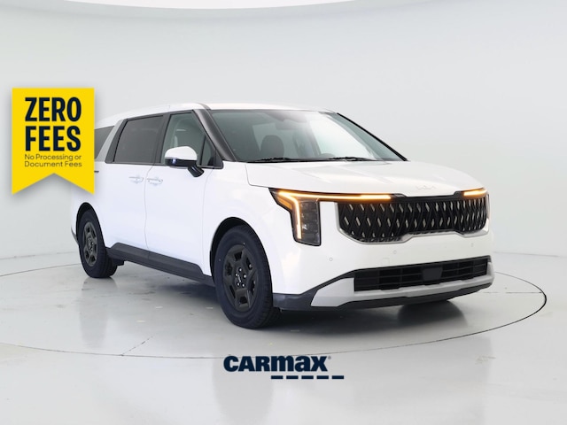 White 2025 Kia Carnival Minivan Front-Wheel Drive Automatic