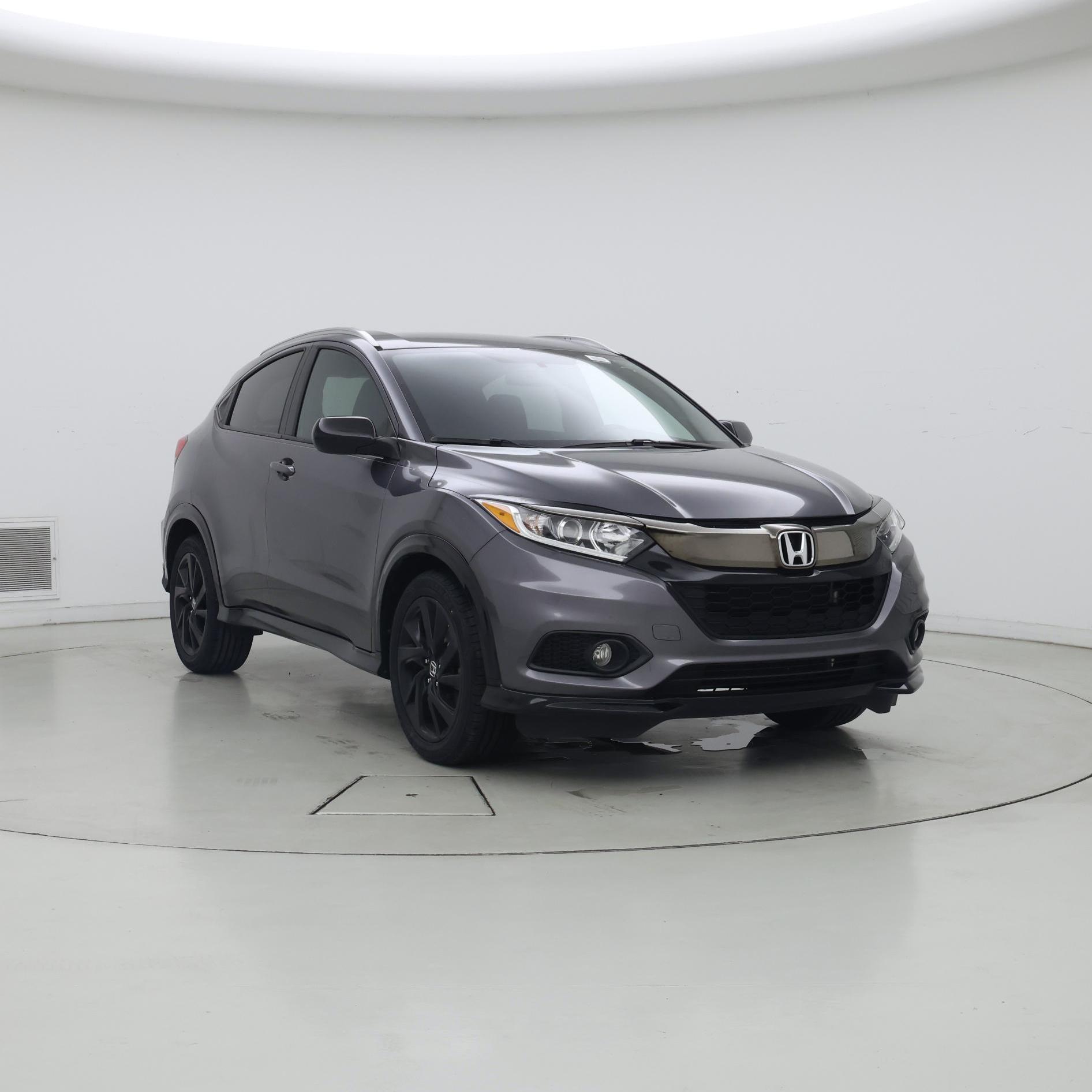 Gray 2021 Honda HR-V SUV / Crossover All-Wheel Drive Automatic
