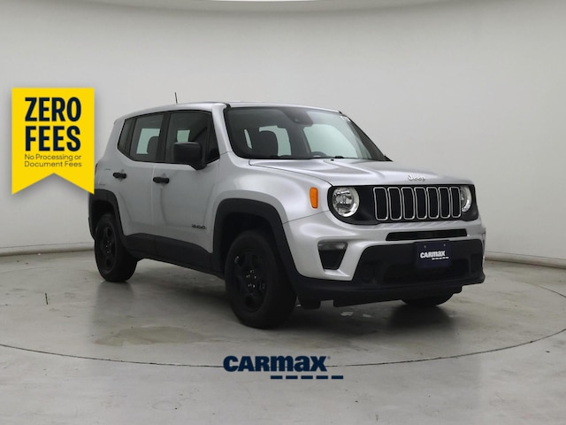 Silver 2021 Jeep Renegade SUV / Crossover Four-Wheel Drive Automatic