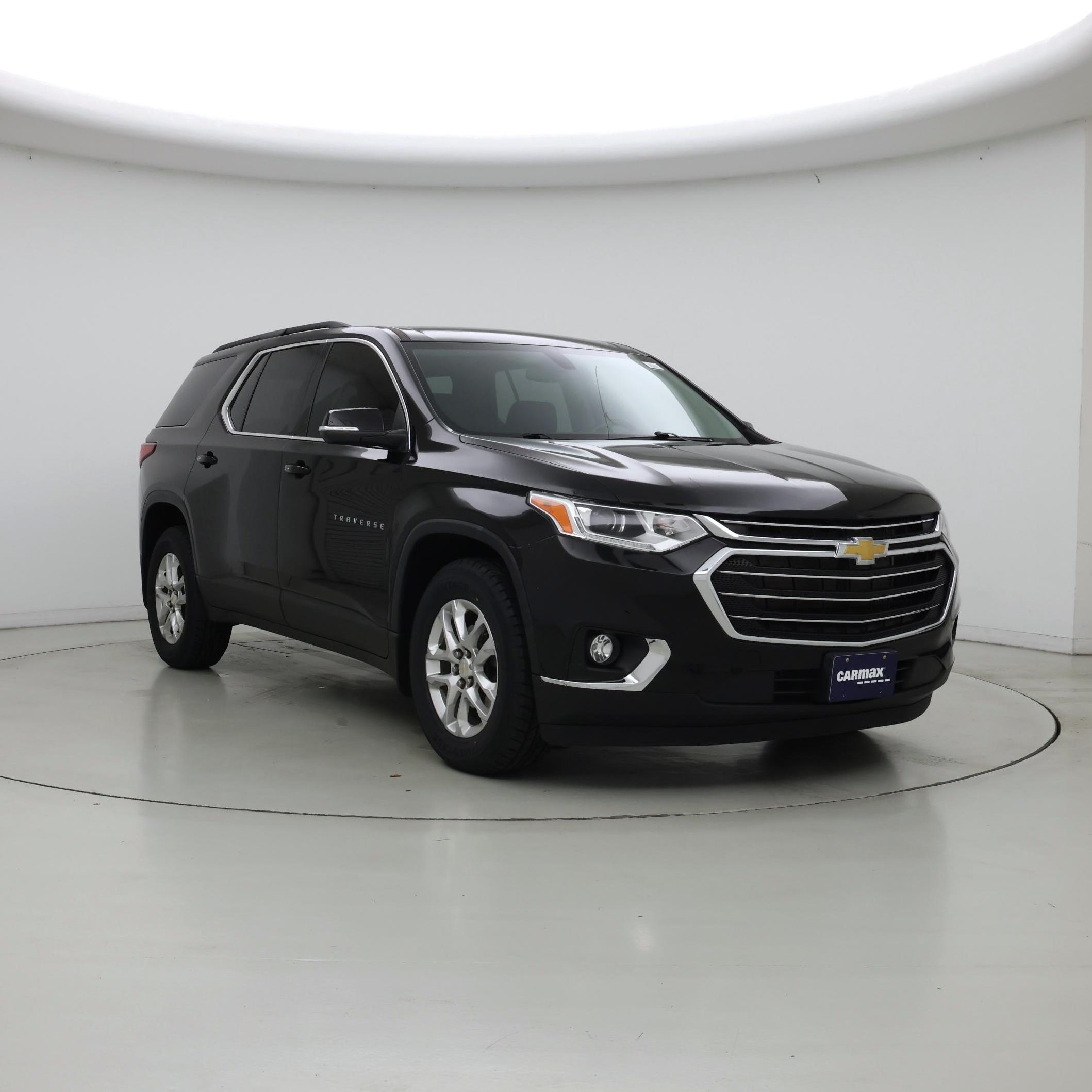 Black 2021 Chevrolet Traverse SUV / Crossover Four-Wheel Drive Automatic