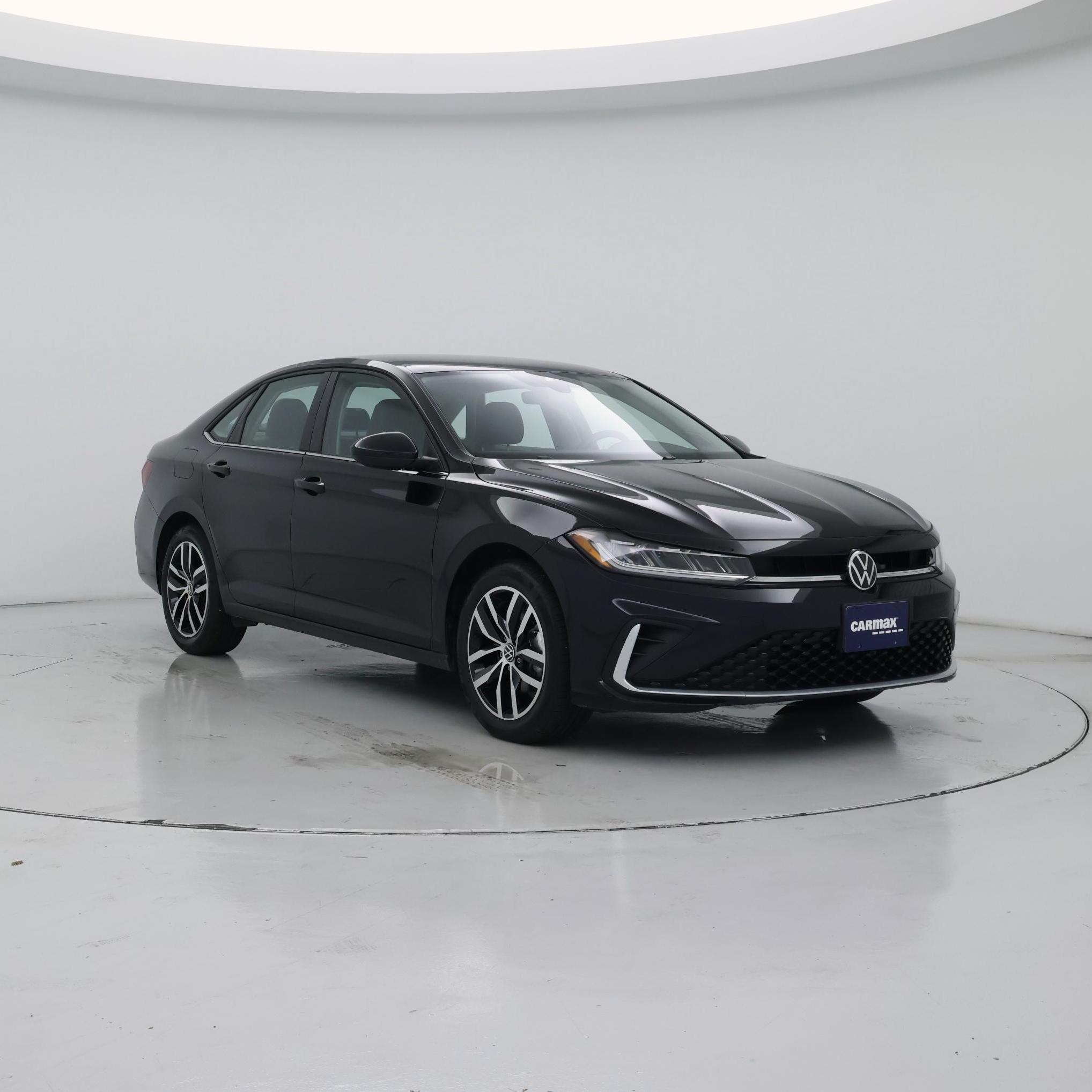 Black 2025 Volkswagen Jetta Sedan Front-Wheel Drive Automatic