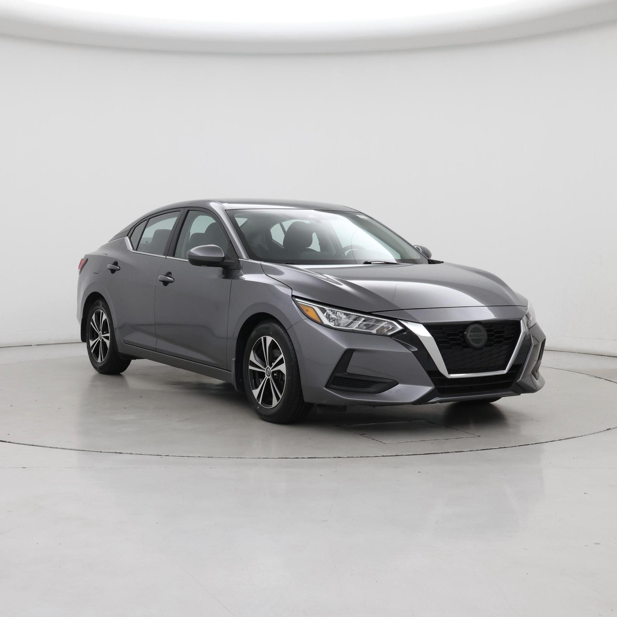 Gray 2021 Nissan Sentra Sedan Front-Wheel Drive Automatic