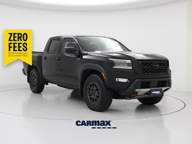Black 2023 Nissan Frontier Pickup Truck Four-Wheel Drive Automatic