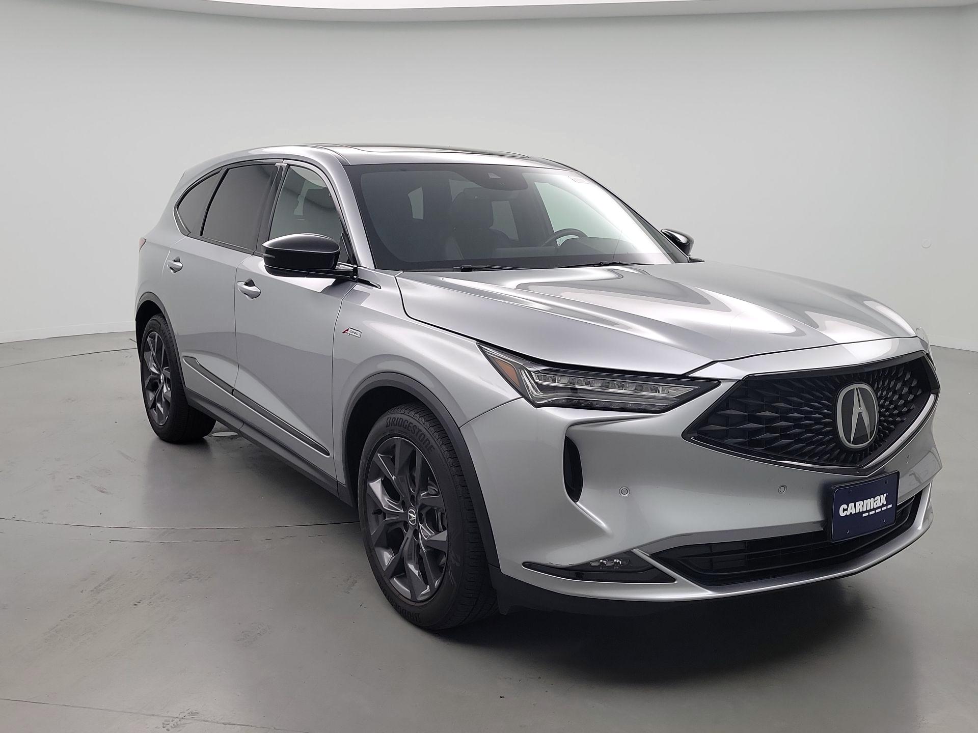 Silver 2023 Acura MDX SUV / Crossover All-Wheel Drive Automatic