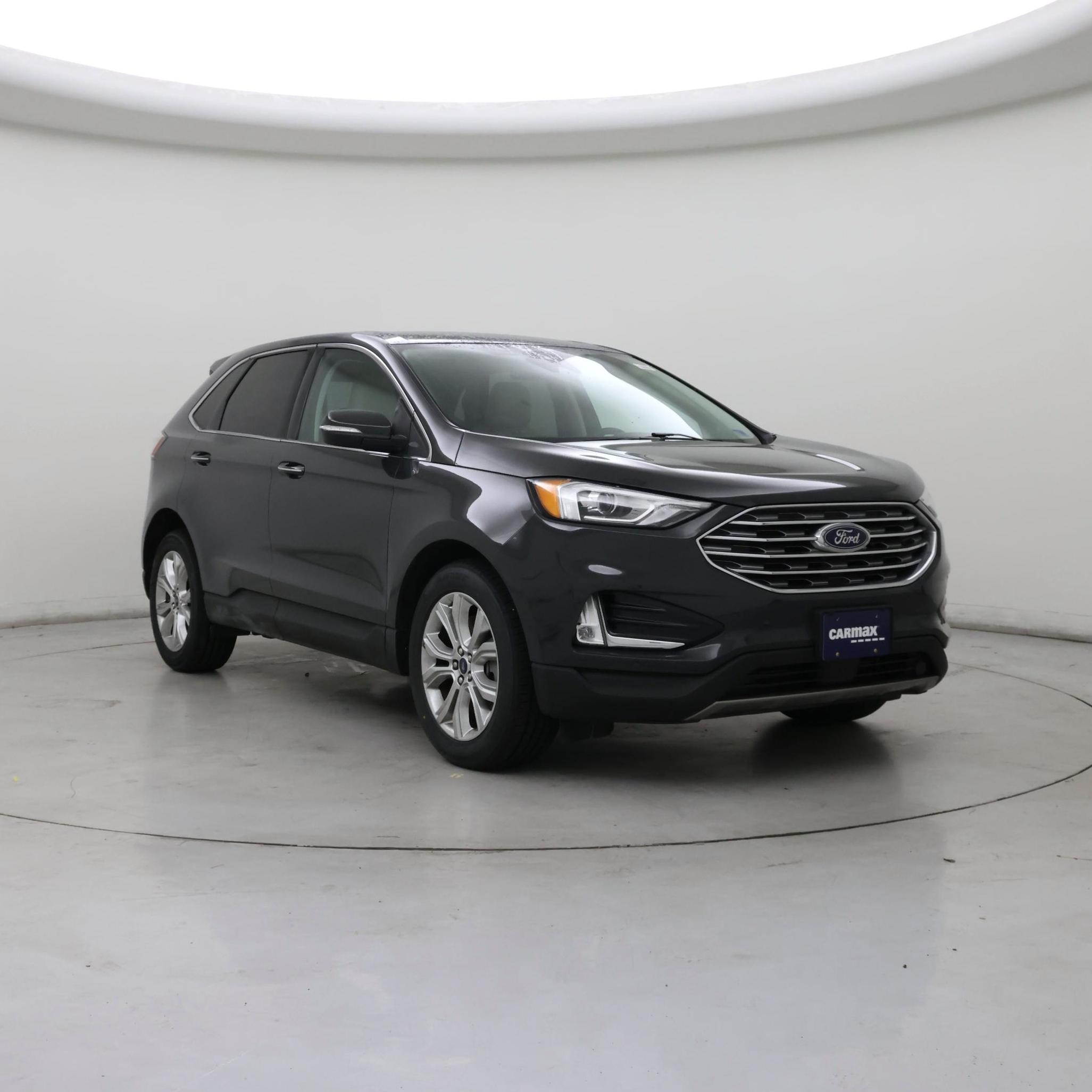 Gray 2021 Ford Edge SUV / Crossover All-Wheel Drive Automatic