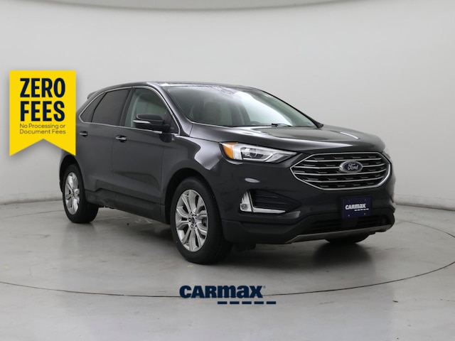 Gray 2021 Ford Edge SUV / Crossover All-Wheel Drive Automatic