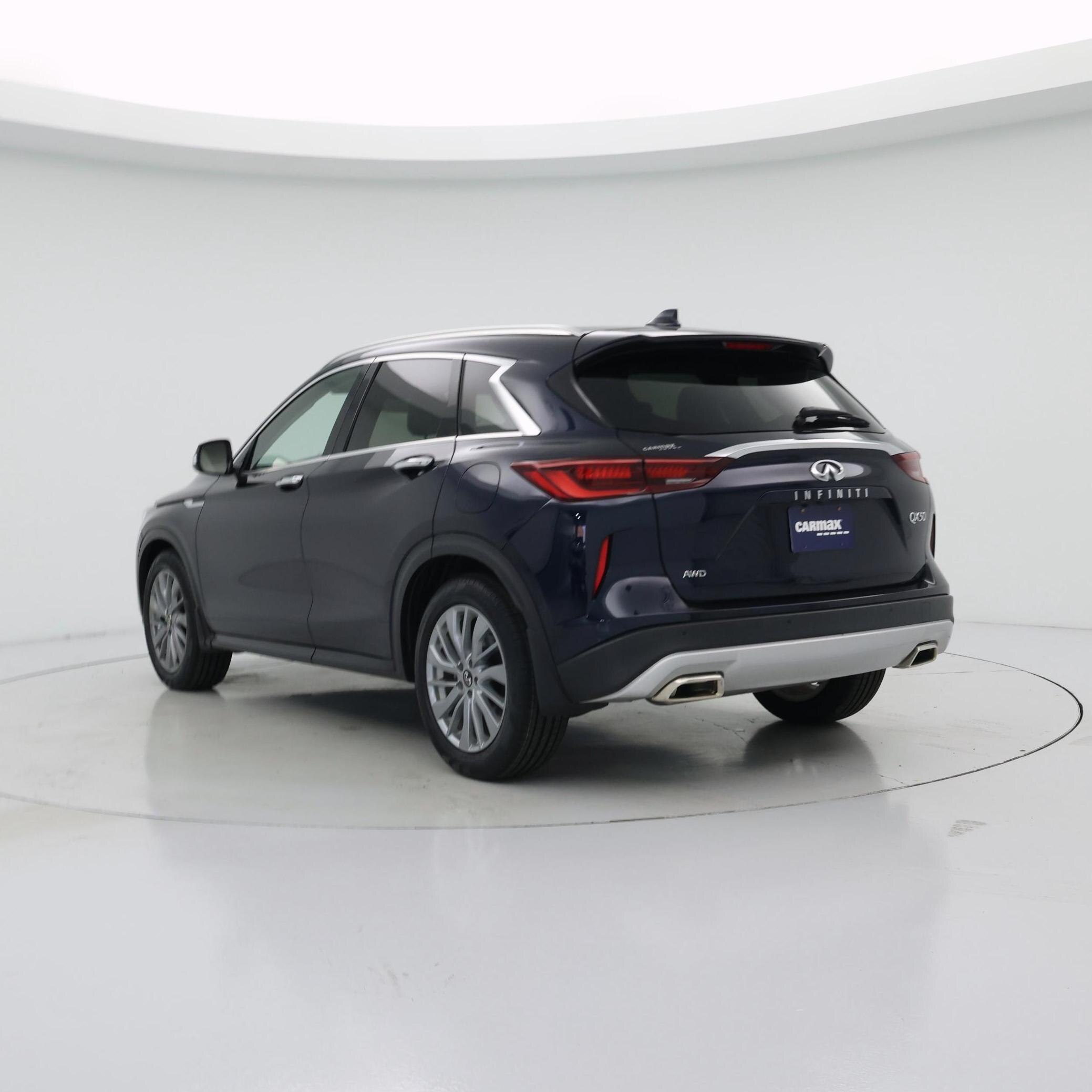 Blue 2023 INFINITI QX50 SUV / Crossover All-Wheel Drive Automatic