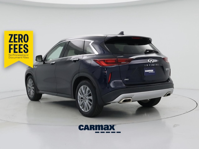 Blue 2023 INFINITI QX50 SUV / Crossover All-Wheel Drive Automatic