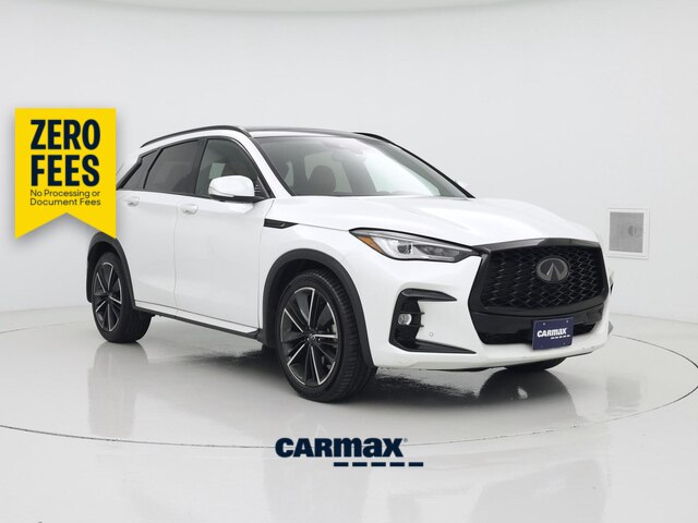 White 2023 INFINITI QX50 SUV / Crossover All-Wheel Drive Automatic