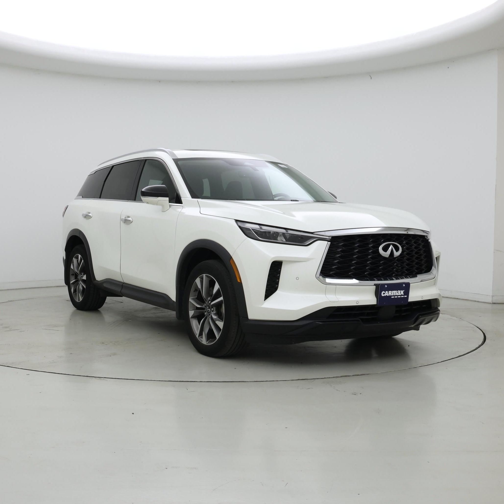 White 2023 INFINITI QX60 SUV / Crossover All-Wheel Drive Automatic