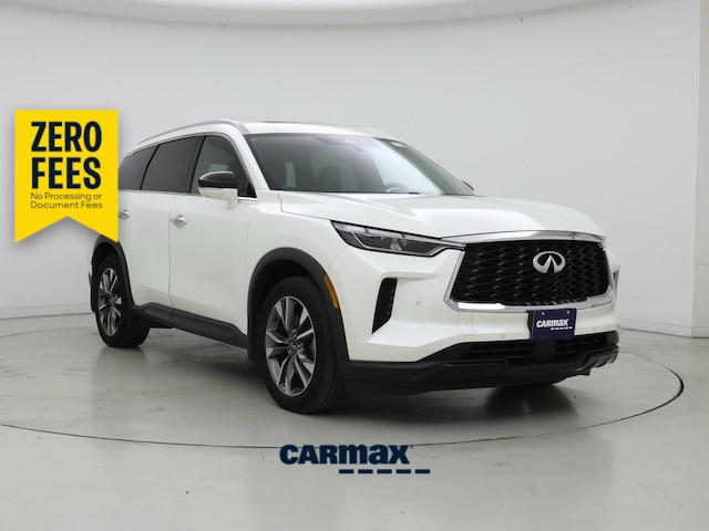 White 2023 INFINITI QX60 SUV / Crossover All-Wheel Drive Automatic