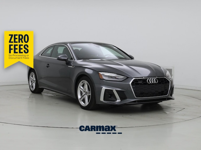 Gray 2022 Audi A5 Coupe All-Wheel Drive Automatic