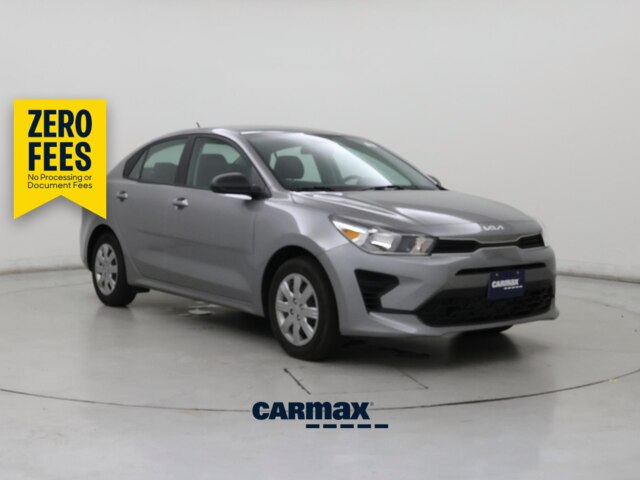 Gray 2023 Kia Rio Sedan Front-Wheel Drive Automatic