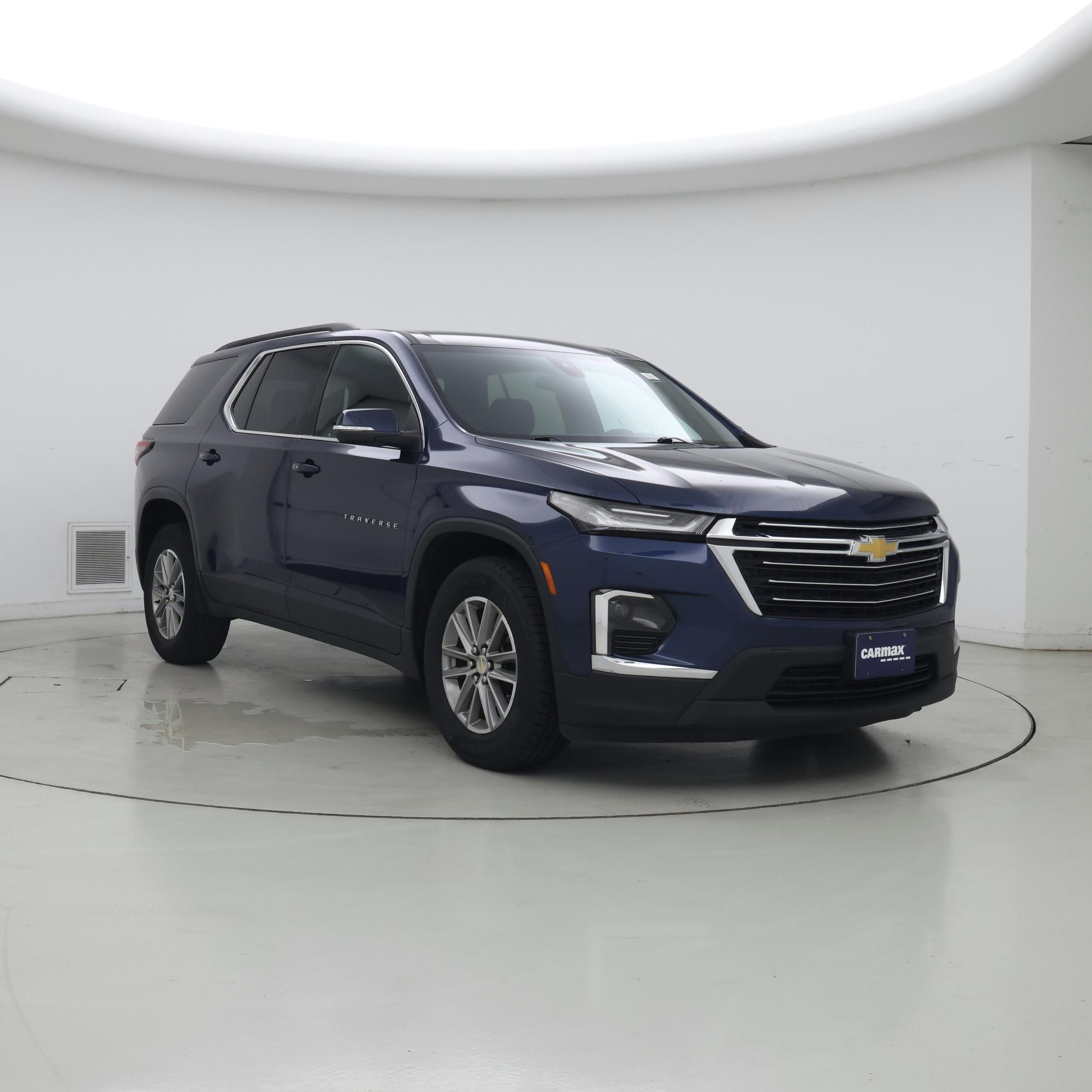 Blue 2023 Chevrolet Traverse SUV / Crossover Four-Wheel Drive Automatic