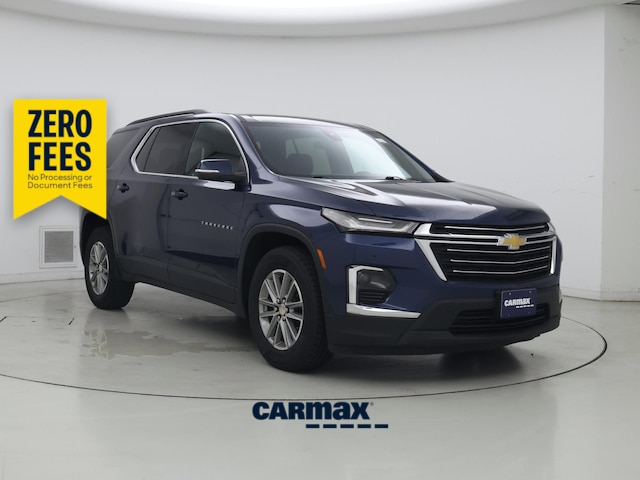 Blue 2023 Chevrolet Traverse SUV / Crossover Four-Wheel Drive Automatic