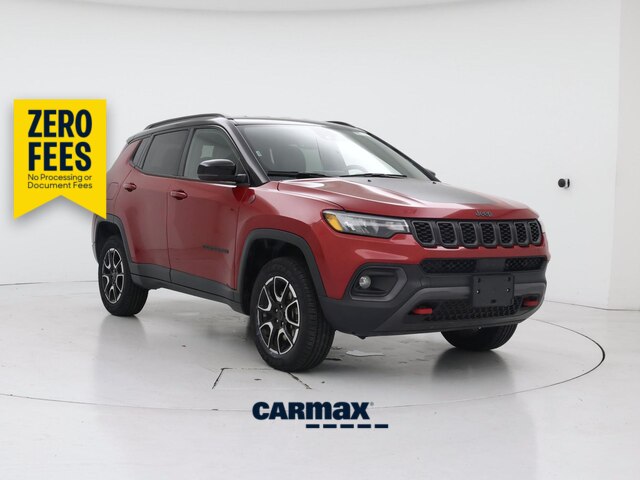 Red 2025 Jeep Compass SUV / Crossover Four-Wheel Drive Automatic