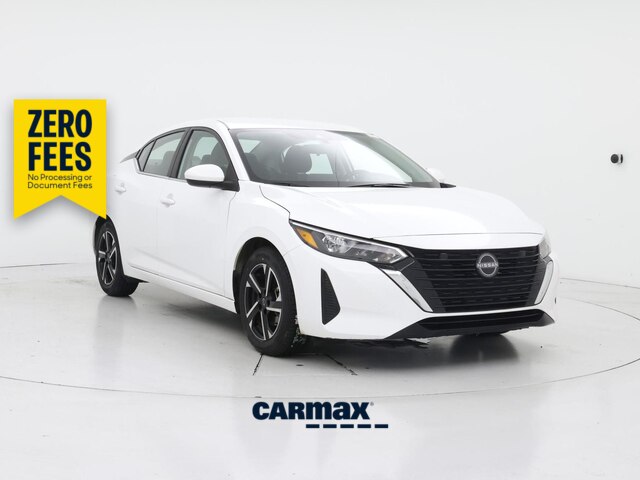 White 2025 Nissan Sentra Sedan Front-Wheel Drive Automatic
