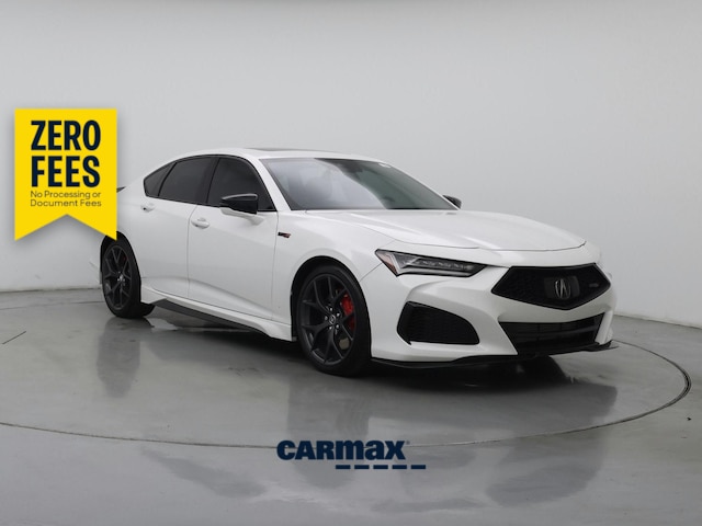 White 2023 Acura TLX Sedan All-Wheel Drive Automatic