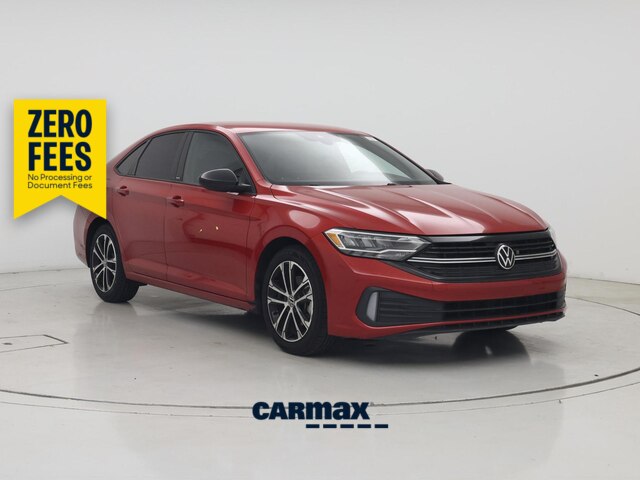 Red 2024 Volkswagen Jetta Sedan Front-Wheel Drive Automatic