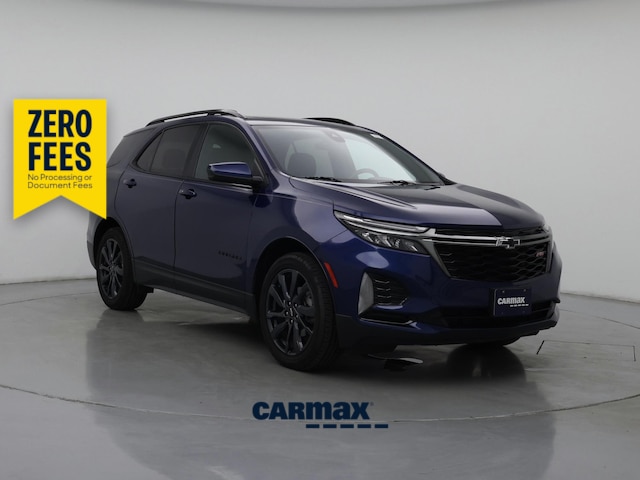 Blue 2022 Chevrolet Equinox SUV / Crossover Front-Wheel Drive Automatic